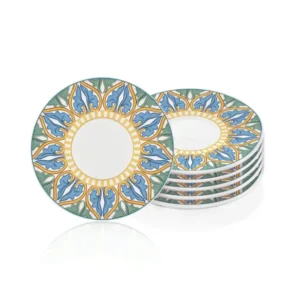 Limoncello Tea Plate Set of 6 13 cm - Exporgin - Global Shopping Site