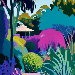 Geelong Botanic Gardens, 1, Australia Abstract Still Life