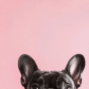 French Bulldog Portrait.Generated AI. 2
