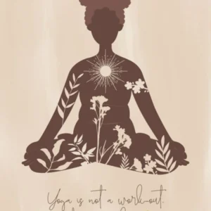 Yoga is not a work-out, it is a work in. - Relaxation, mindfulness, meditation, serenity, YogaLove, Balance, Mindfulness, Serenity, SelfCare, Tranquility, LotusPose, Wellness, InnerPeace, YogaJourney, Namaste