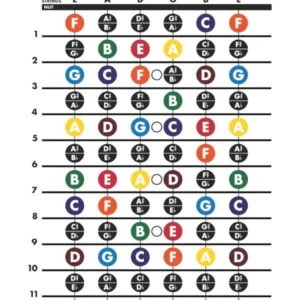 Field Guide to Guitar Fretboard Notes