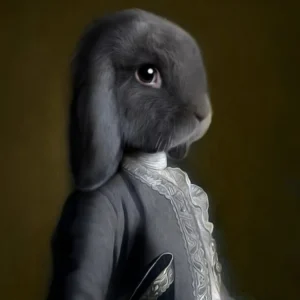 August The Grey Rabbit Pet Portraits