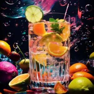 Zesty Fruit Photographic Collage 2