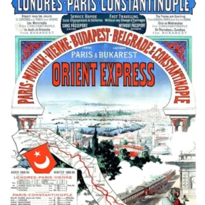 From Paris To Constantinople By Train