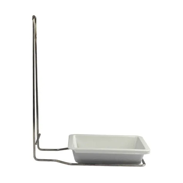 Medi Inn Tropfschale mit Edelstahlgehäuse für 500 ml Aluminium-Wandspender von Medi-Inn