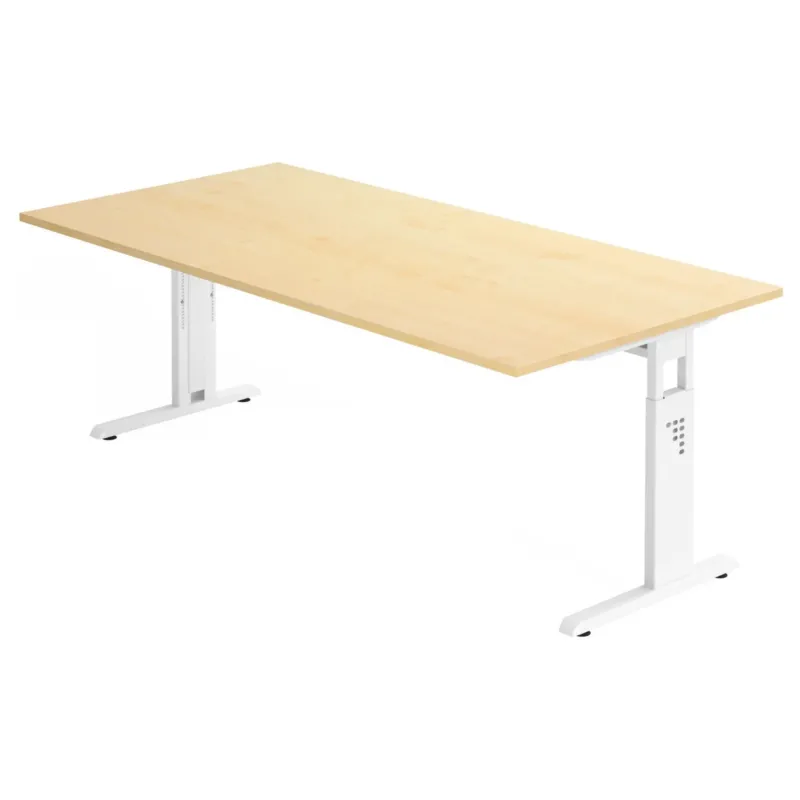 MEGA 2E W | 200x100 | Schreibtisch höhenverstellbar - buerostuhl24