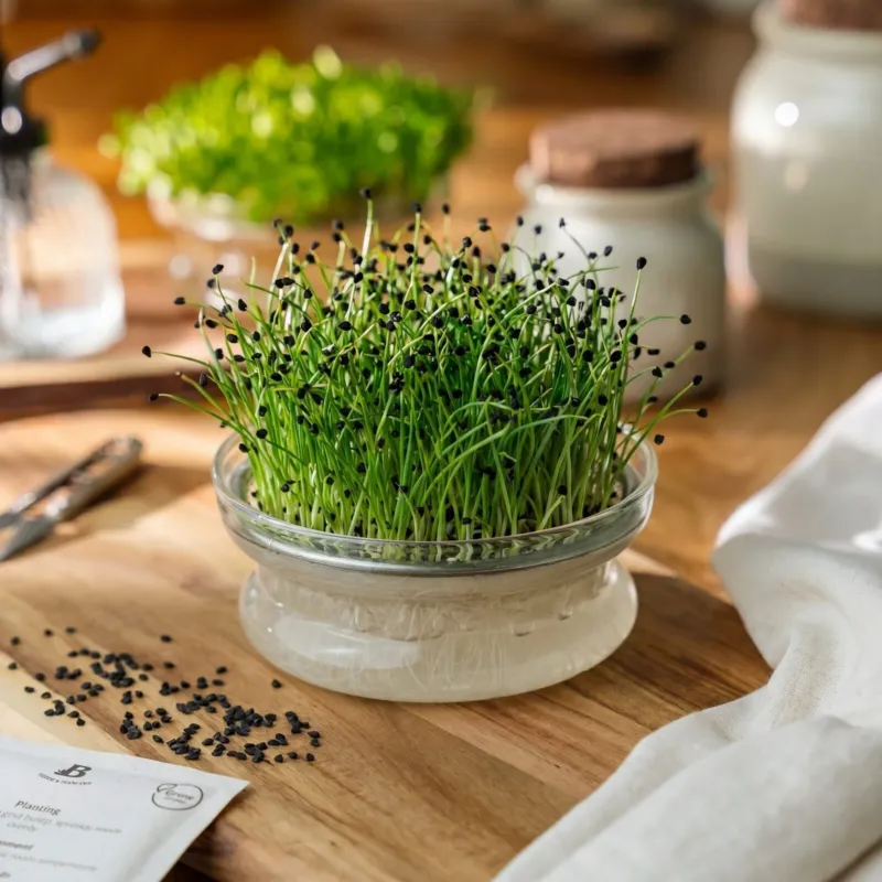 Microgreens Samen 'Lauch' - 4500 Biosamen