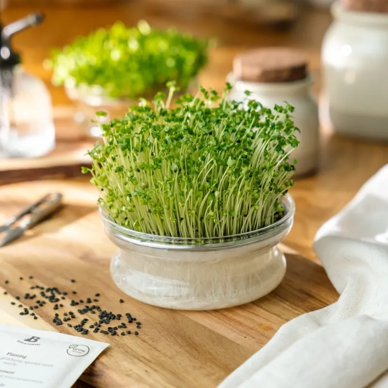 Microgreens Samen 'Raps' - 3900 Biosamen