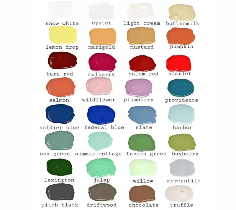 Providence Old Fashioned Milk Paint – warmer, natürlicher Blauton für Möbel, Deko & Shabby Chic