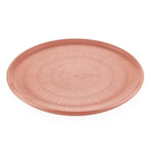 Noon Serving Plate Salmon 30 Cm - Exporgin - Global Shopping Site
