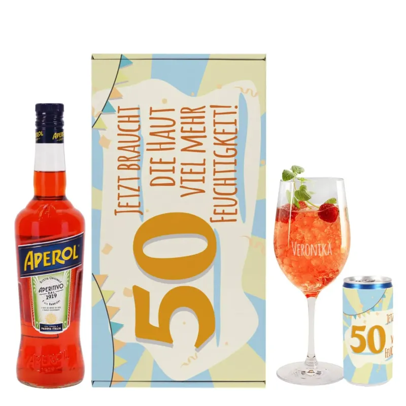 personalisiertes Geschenkset zum Geburtstag