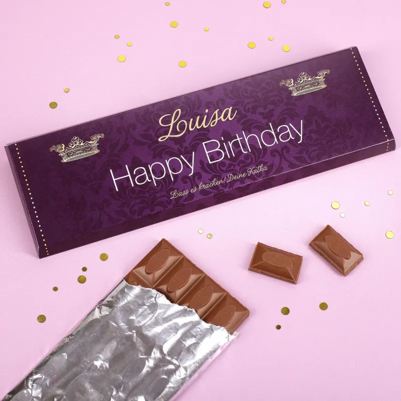 Happy Birthday Schokolade