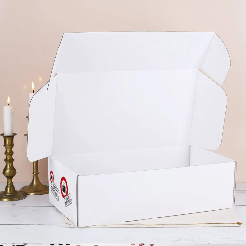 Geburtstags-Geschenkbox mit Verkehrszeichen, Foto, Alter & Name – Bild 4