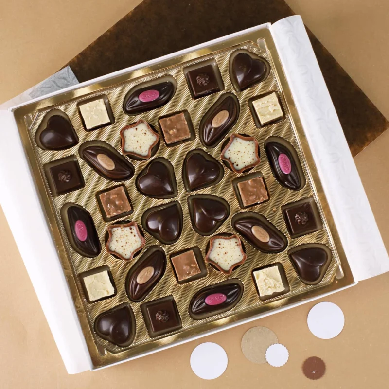 155g Lindt Pralinen zum 40. Geburtstag mit Name und Wunschtext