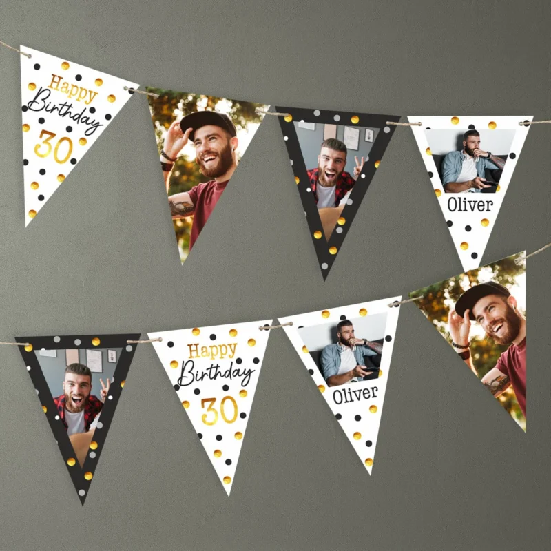 Wimpelkette zum Geburtstag