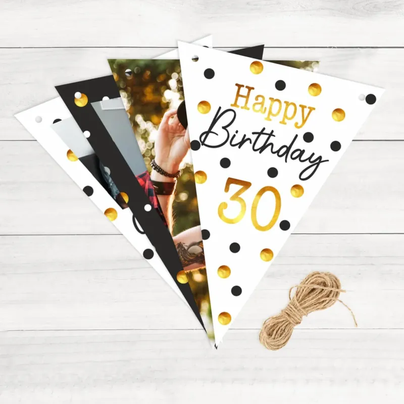 Wimpelkette zum Geburtstag