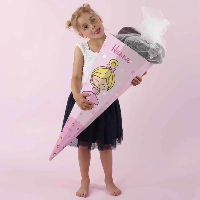 Ballerina-Zuckertüte mit Wunschname