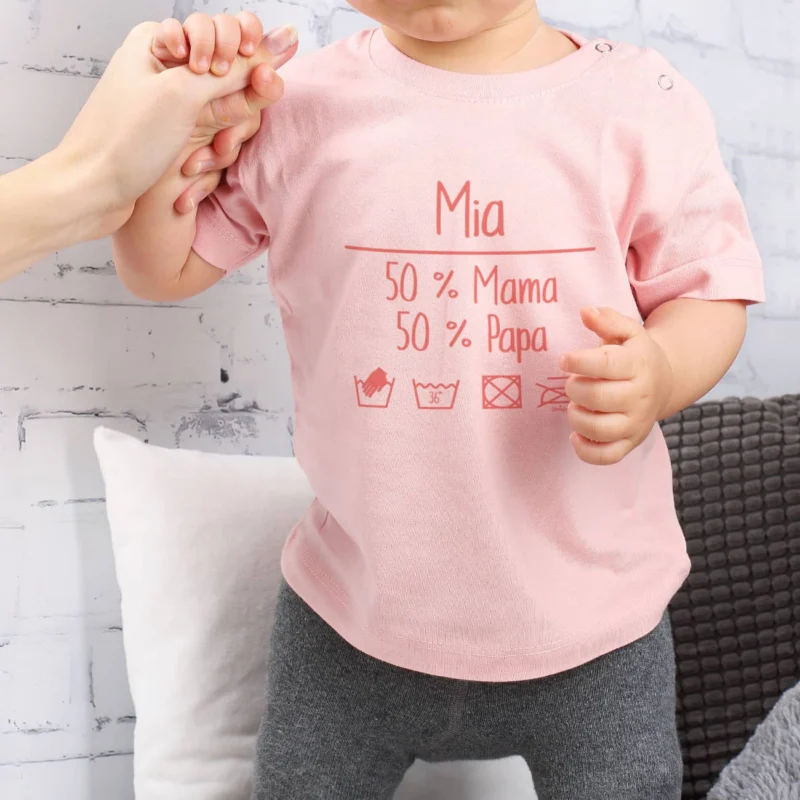 Lustiges Shirt mit Waschhinweisen