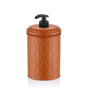 Prism Liquid Soap Dispenser Terracotta 500 ml - Exporgin - Global Shopping Site