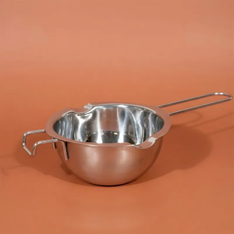 Récipient à Bain-marie en acier inoxydable kit accessoire fabrication bougie maison DIY Terre de Bougies