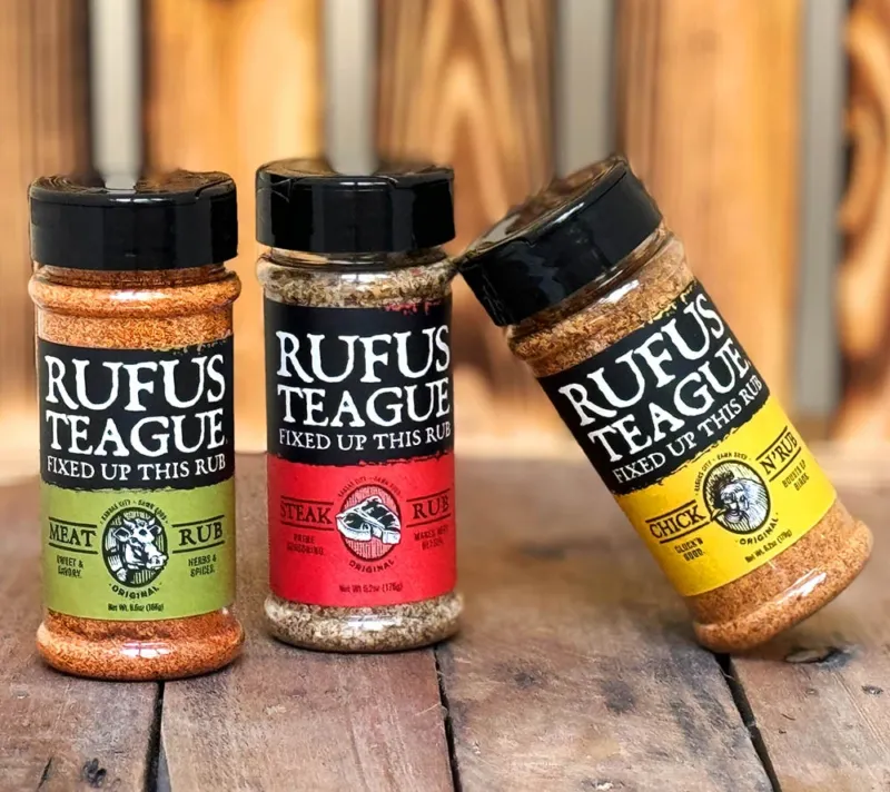 Rufus Teague Variety Rub Set kaufen – 3 Rubs für Fleisch, Geflügel & Steak