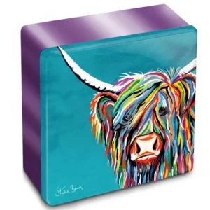 Rainbow Rab McCoo All Butter Shortbread Tin von Dean's - in Metalldose kaufen | Schottisches Buttergebäck | Ideal zu Tee, Kaffee | EU-weiter Versand