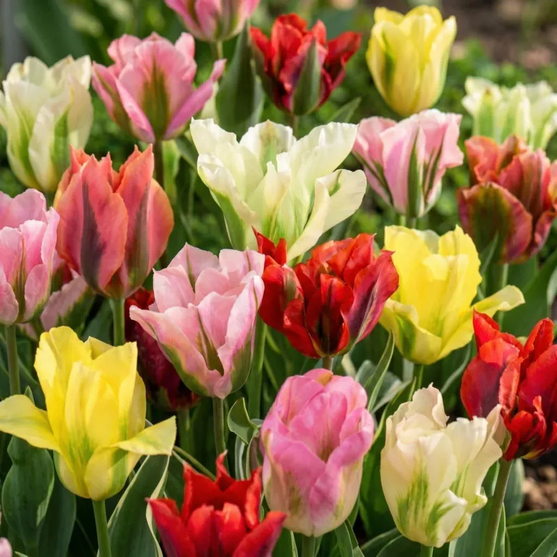 Tulpenmischung 'Viridiflora Mixed'