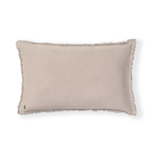 STONEWASHED RECTANGULAR CUSHION NEW GREY
