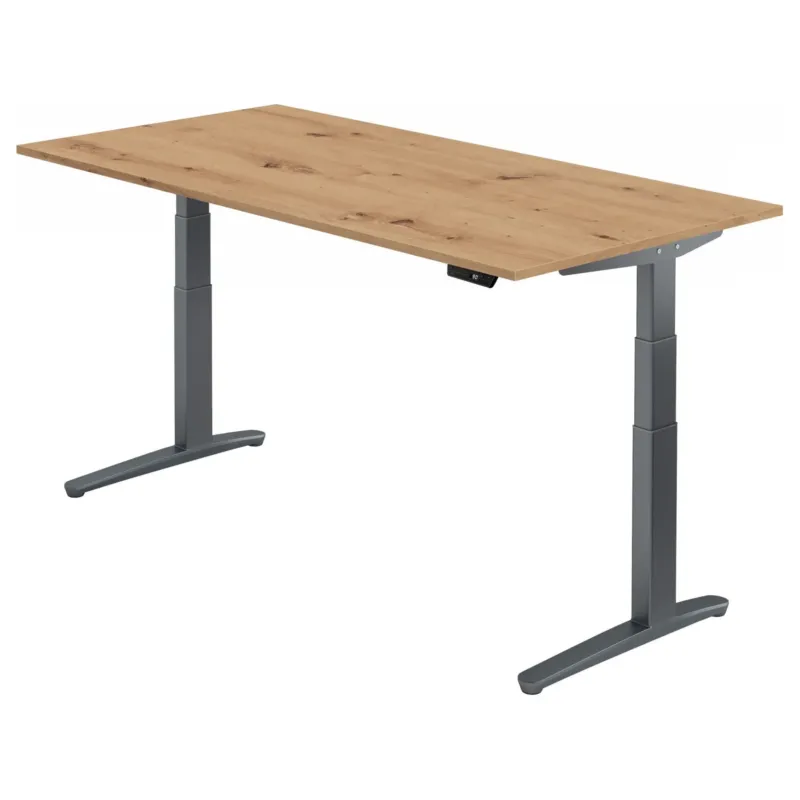 XBHM 2E GG | 200x100 | Schreibtisch elektrisch höhenverstellbar - buerostuhl24